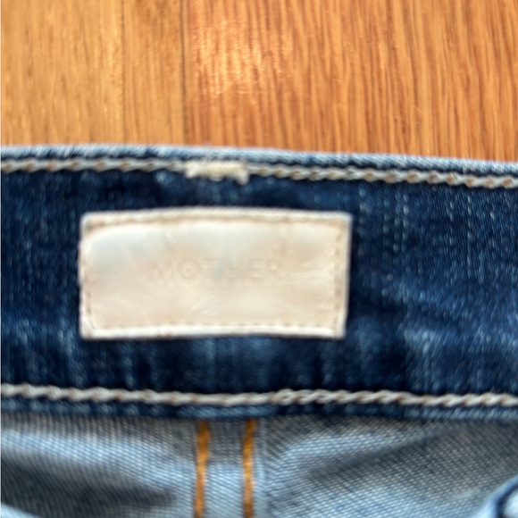 Mother Denim Skinny Jeans Size 26 Blue Mid Rise Stretch - Picture 2 of 7
